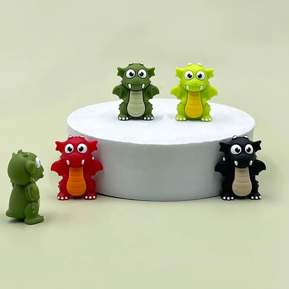 3D Animal Silicone Focal Beads for DIY Keychains Bracelet Pens