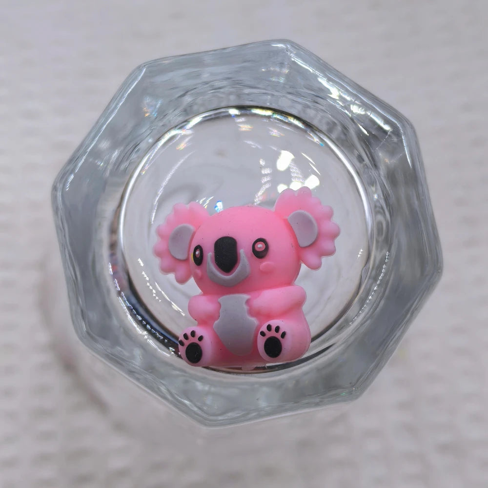 3D Animals Silicone Focal Beads for DIY Pens Bracelet Keychains