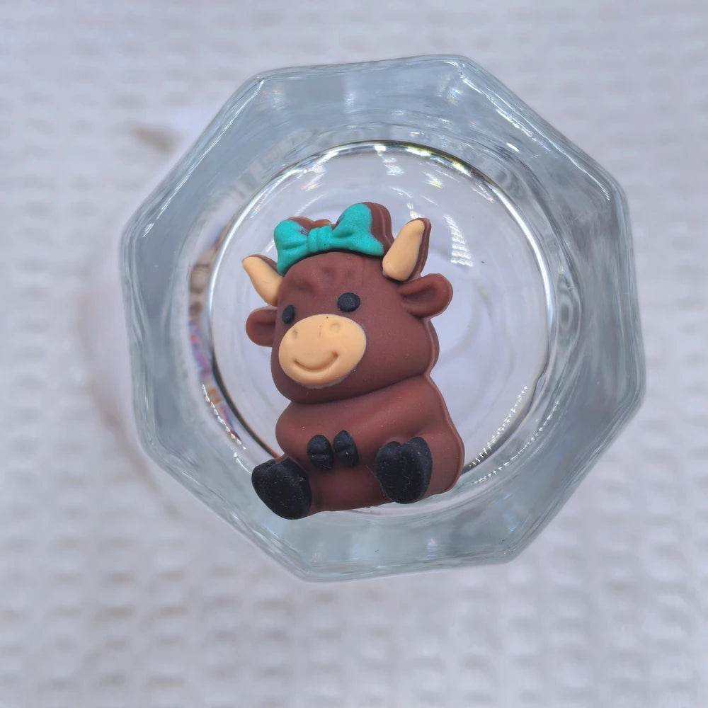 3D Animals Silicone Focal Beads for DIY Pens Bracelet Keychains
