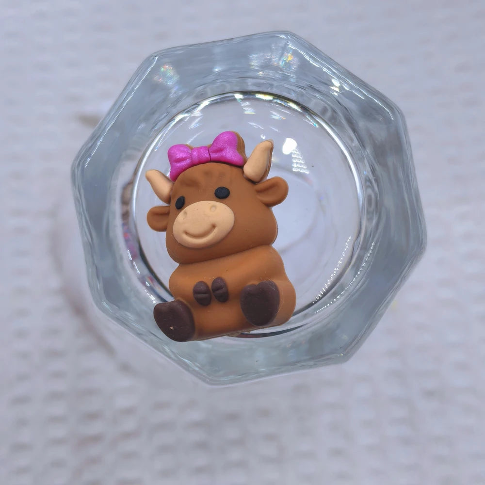 3D Animals Silicone Focal Beads for DIY Pens Bracelet Keychains