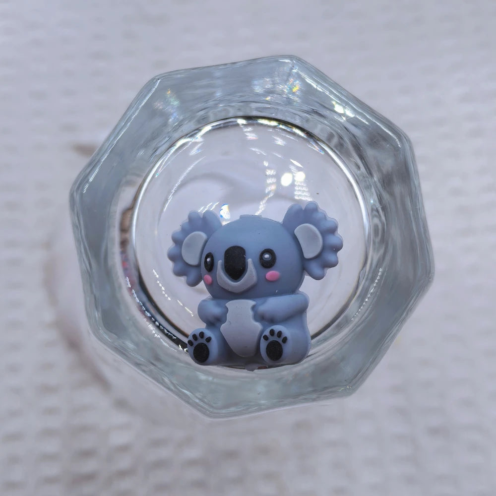 3D Animals Silicone Focal Beads for DIY Pens Bracelet Keychains