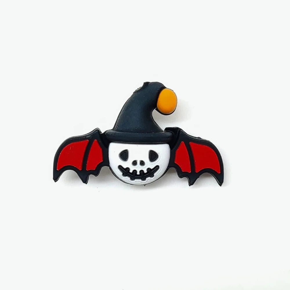 3D Bat Silicone Focal Beads for DIY Keychains Bracelet Pens