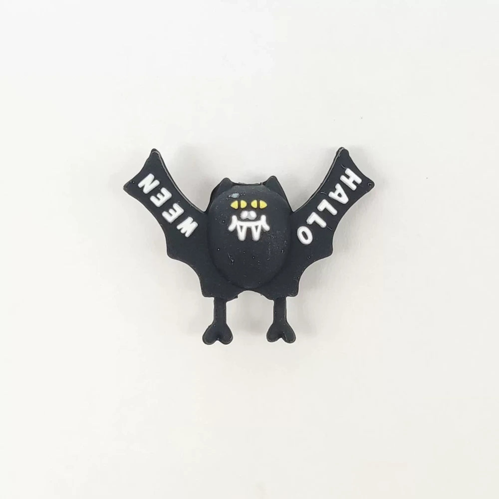 3D Bat Silicone Focal Beads for DIY Keychains Bracelet Pens