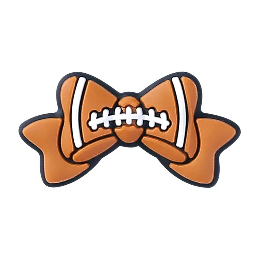 Flatback Bowtie Silicone Focal Beads for DIY Pens Bracelet