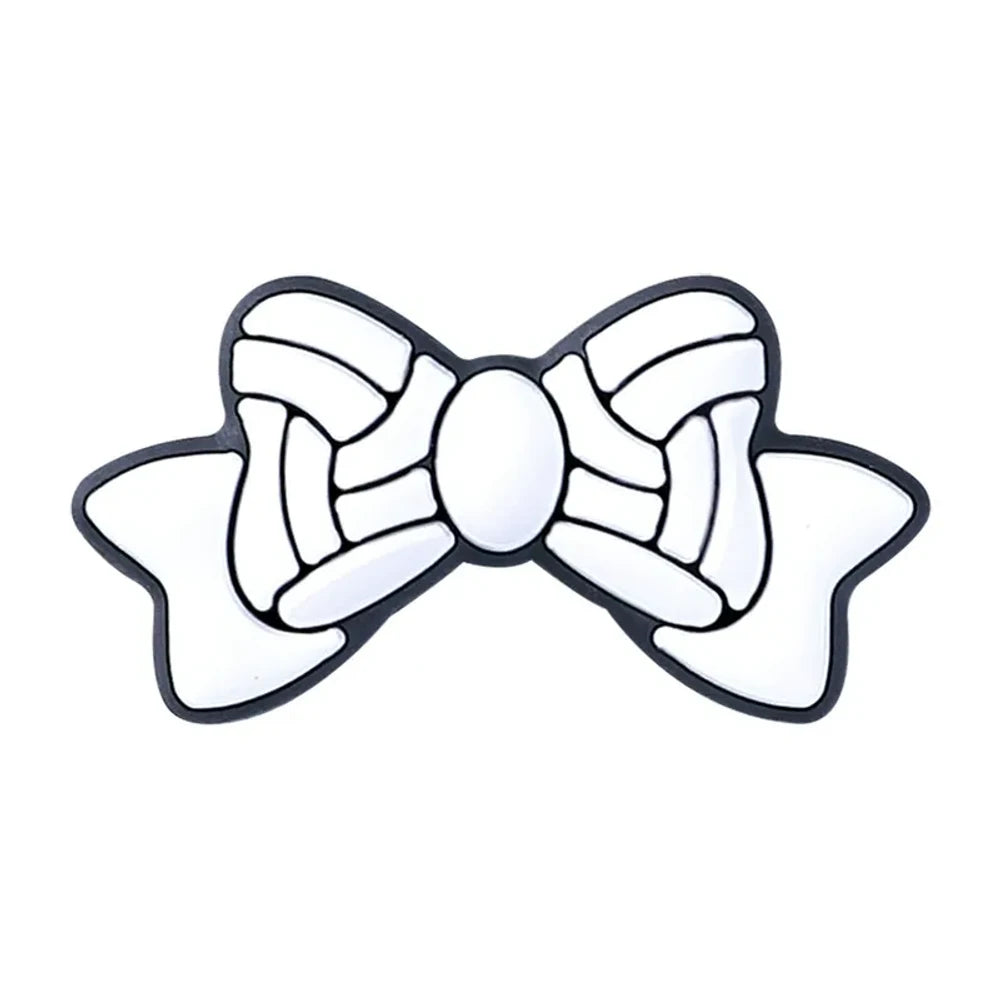 Flatback Bowtie Silicone Focal Beads for DIY Pens Bracelet