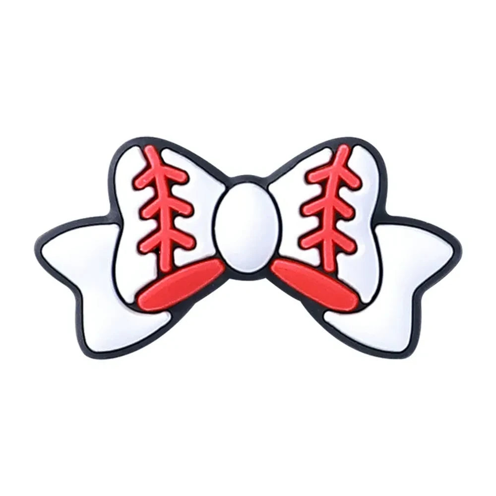 Flatback Bowtie Silicone Focal Beads for DIY Pens Bracelet