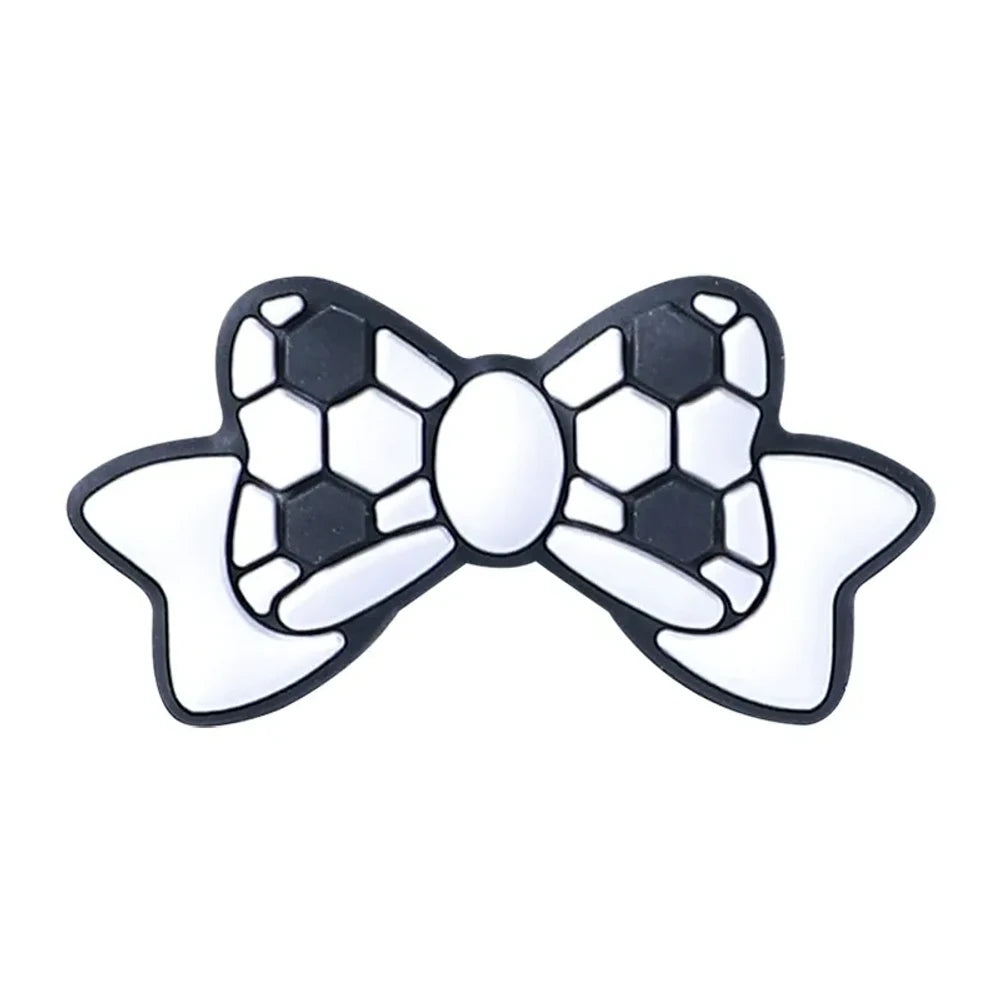 Flatback Bowtie Silicone Focal Beads for DIY Pens Bracelet