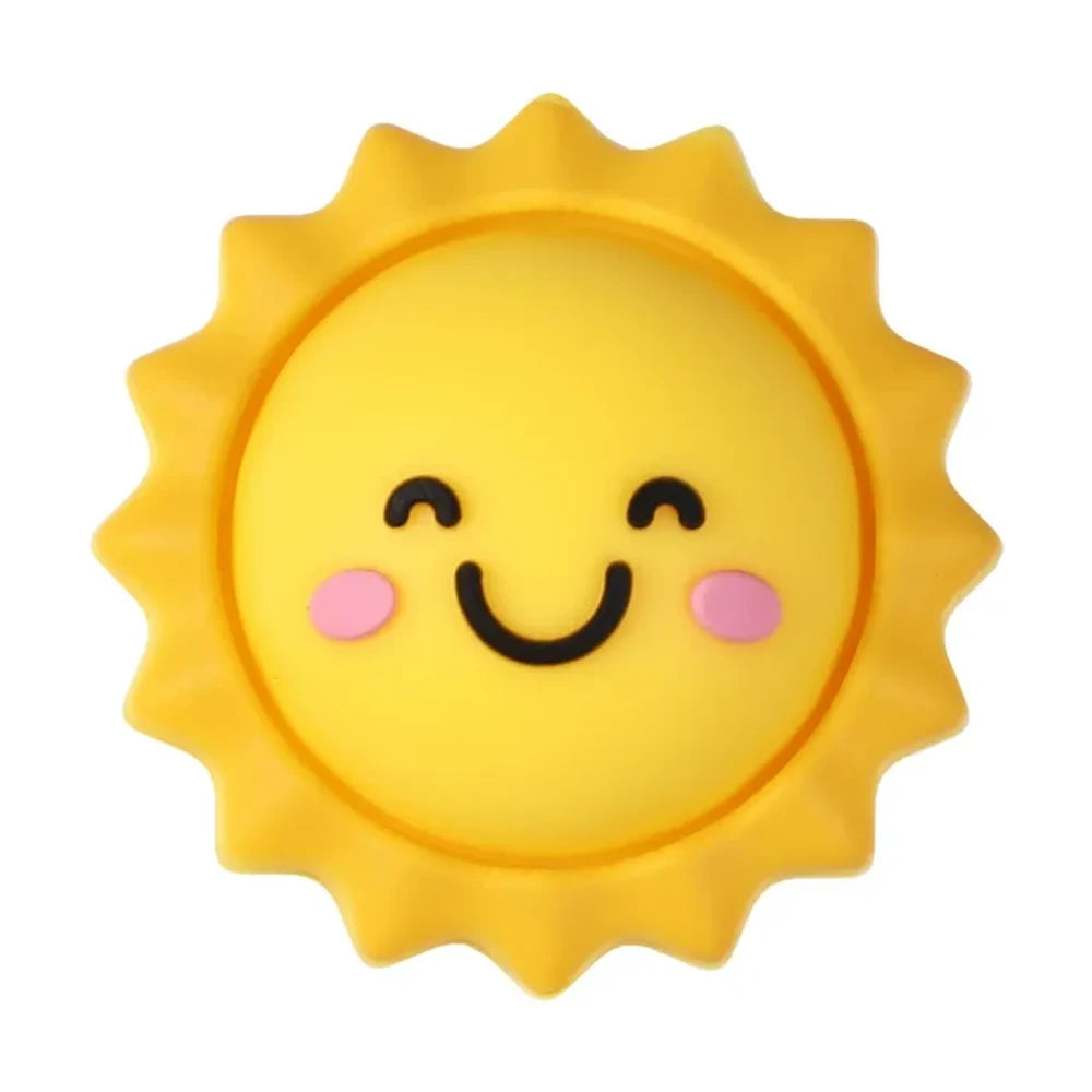 3D Cartoon Silicone Focal Beads for DIY Keychains