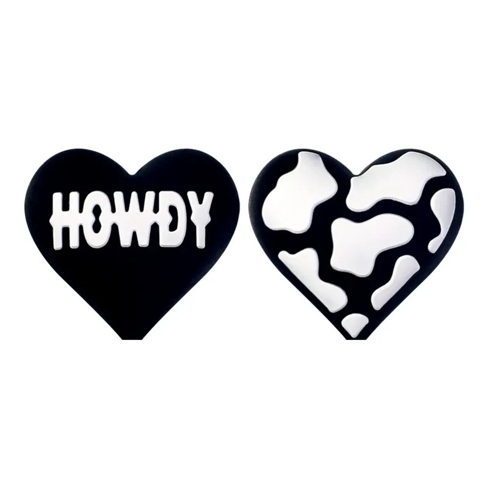 3D Cowboy Silicone Focal Beads for DIY Pens Keychains