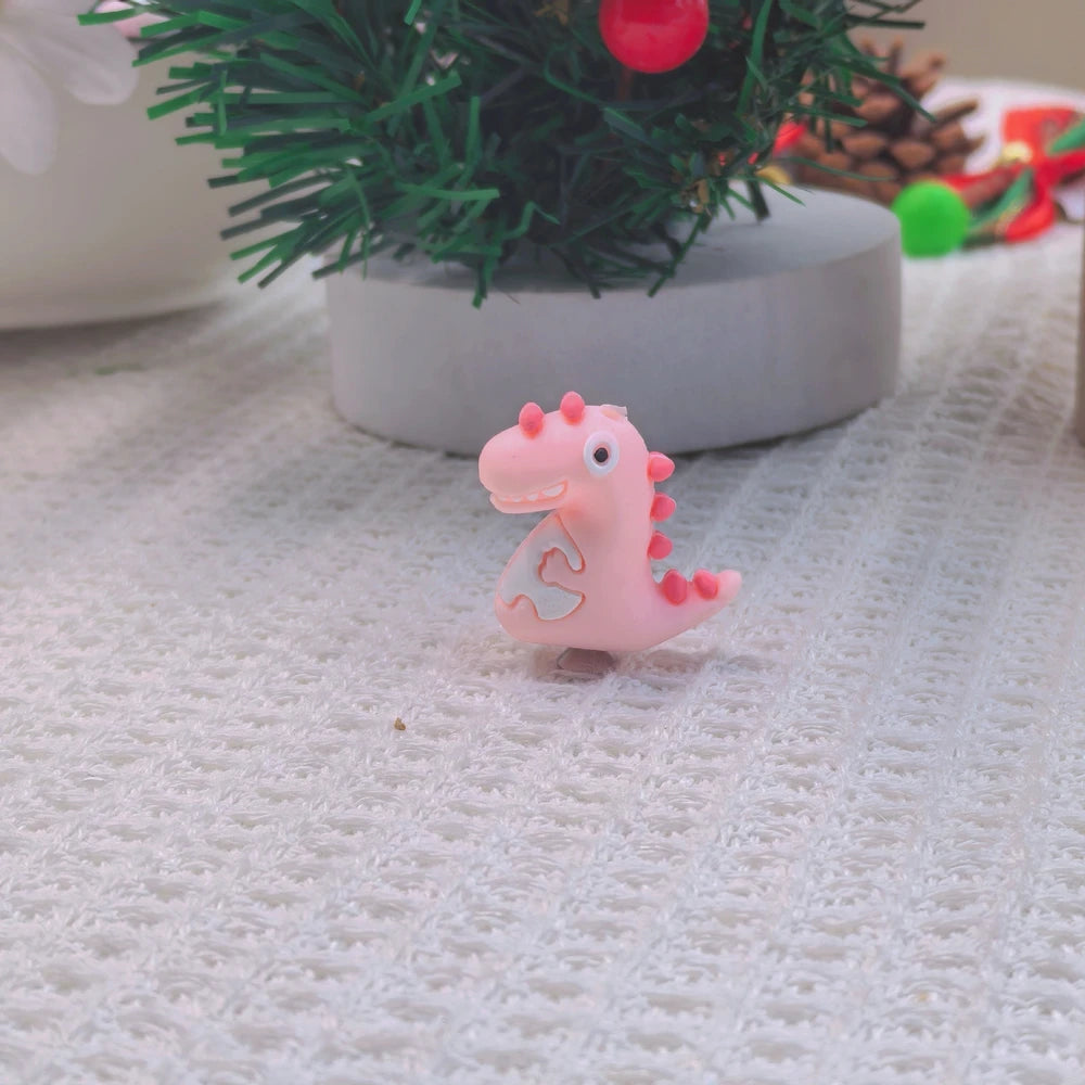 3D Dinosaur Silicone Focal Beads for DIY Pens Bracelet