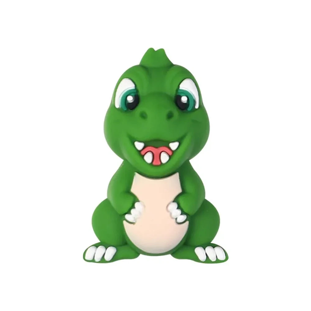 3D Dinosaur Silicone Focal Beads for DIY Pens Bracelet