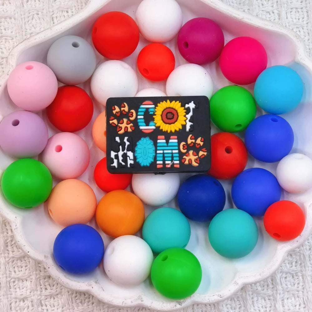 Flatback Dog and Cat Series Silicone Focal Beads for DIY Pens Bracelet Keychains