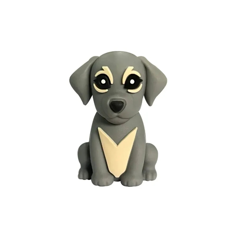 3D Dog Silicone Focal Beads for DIY Keychains Bracelet Pens