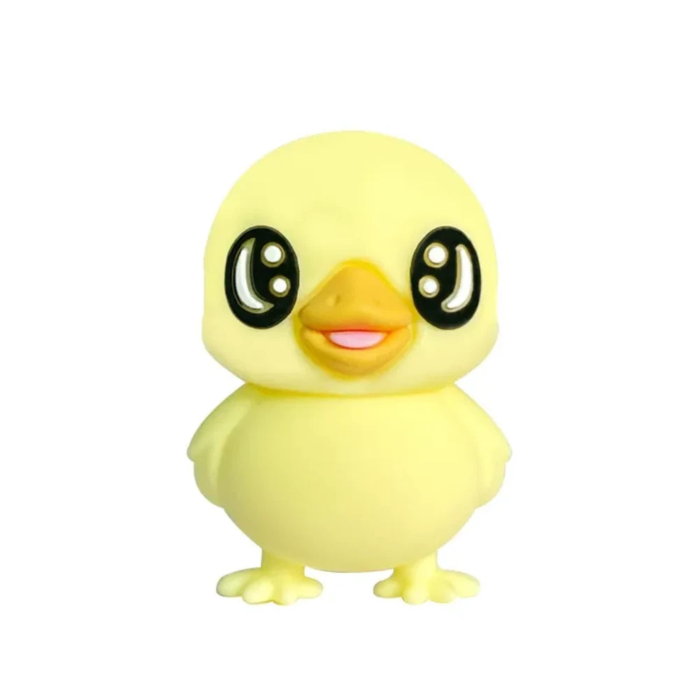 3D Duck Silicone Focal Beads for DIY Keychains Bracelet Pens