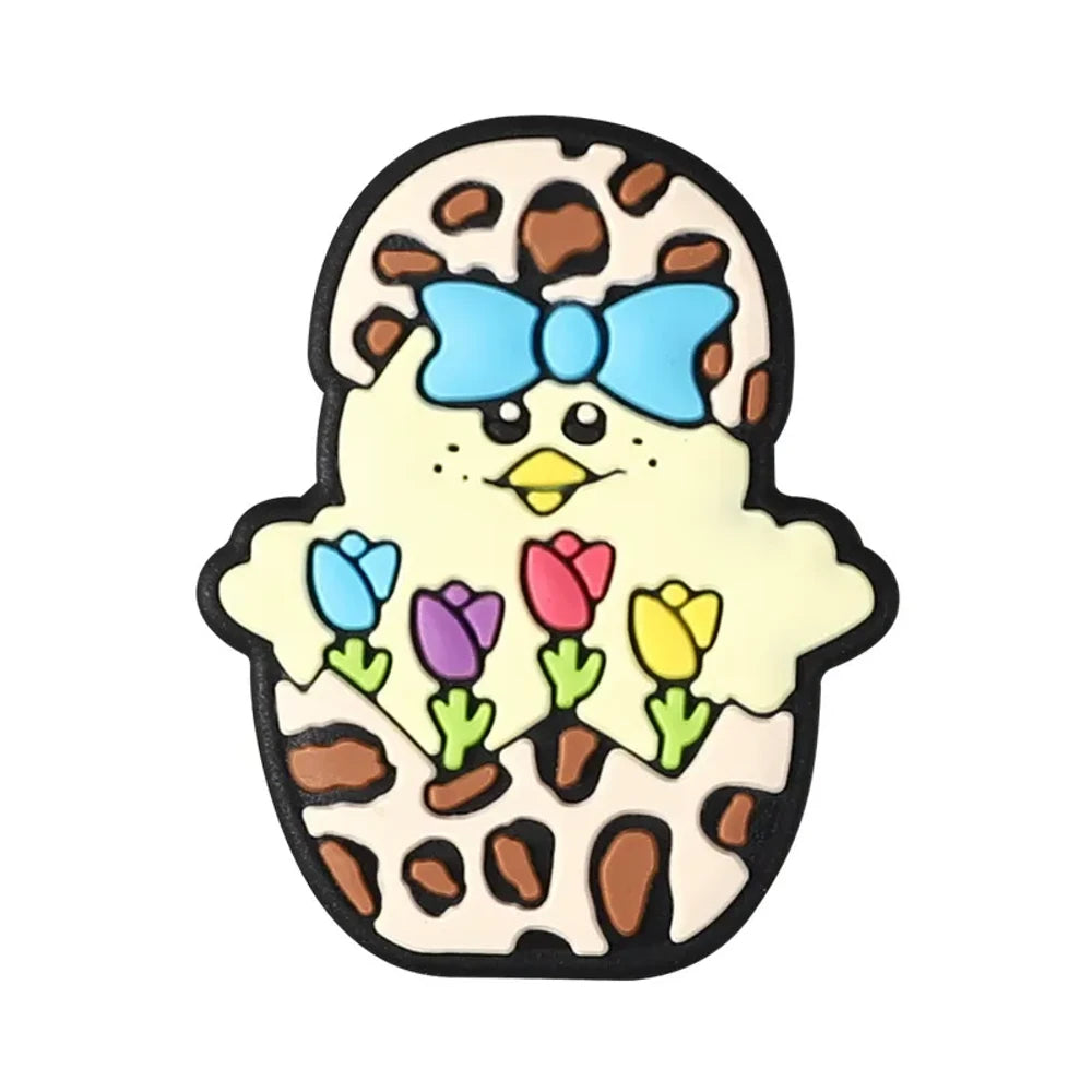 3D Easter Bunny Silicone Focal Beads for DIY Pens Bracelet