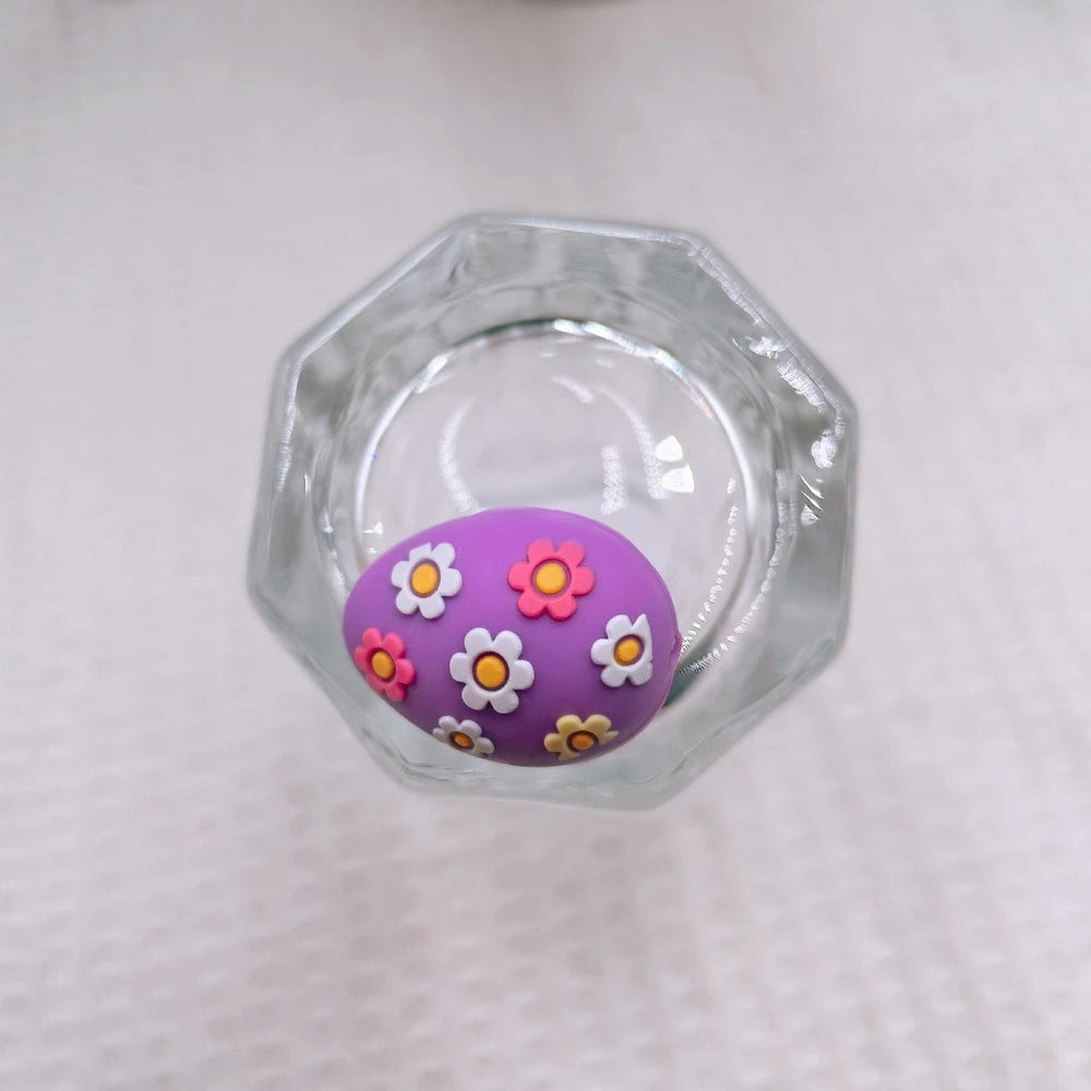 3D Easter Series Silicone Focal Beads for DIY Pens Bracelet Keychains