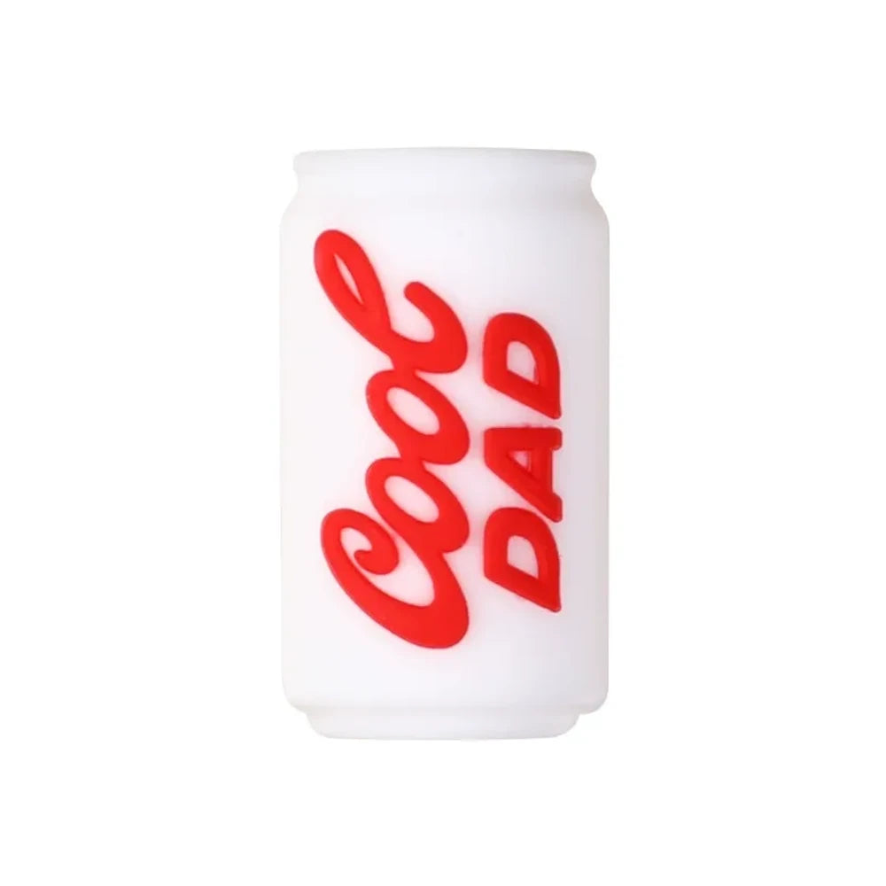 3D Father's Day Silicone Focal Beads for DIY Pens Keychains