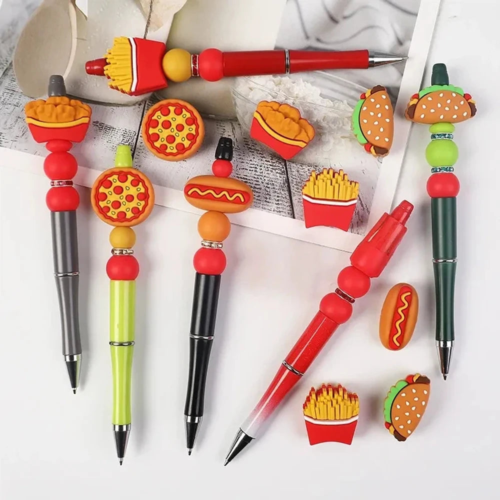 3D Food Silicone Focal Beads for DIY Pens Bracelet