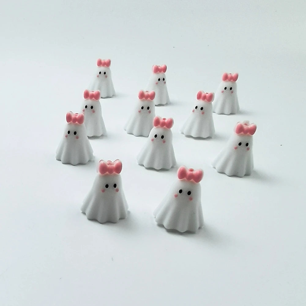 3D Ghost Silicone Focal Beads for DIY Pens Keychain