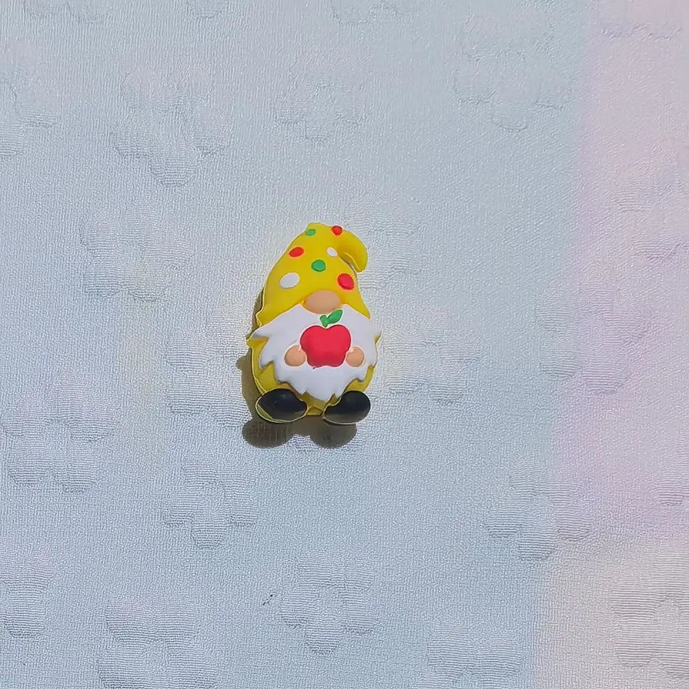 3D Gnome Silicone Focal Beads for DIY Pens Keychain