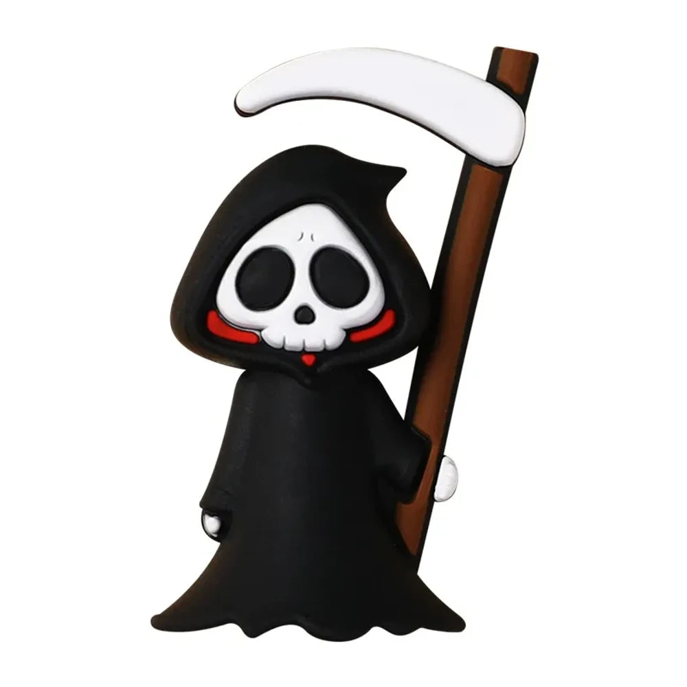 3D Halloween Silicone Focal Beads for DIY Pens Keychains