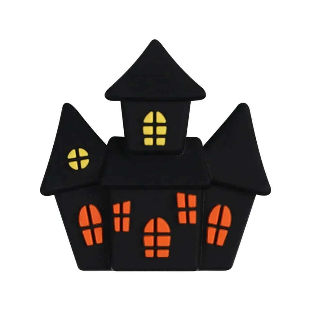 3D Halloween Silicone Focal Beads for DIY Pens Keychains