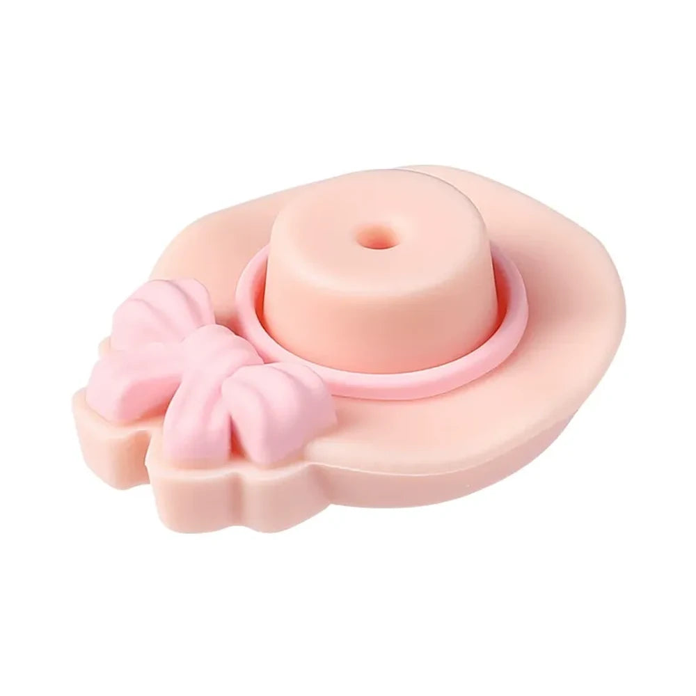 3D Hat Silicone Focal Beads for DIY Pens Keychains