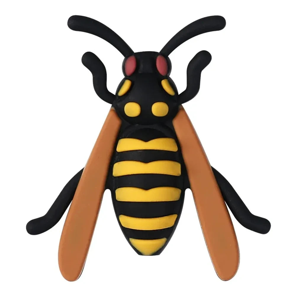 3D Insects Silicone Focal Beads for DIY Keychains