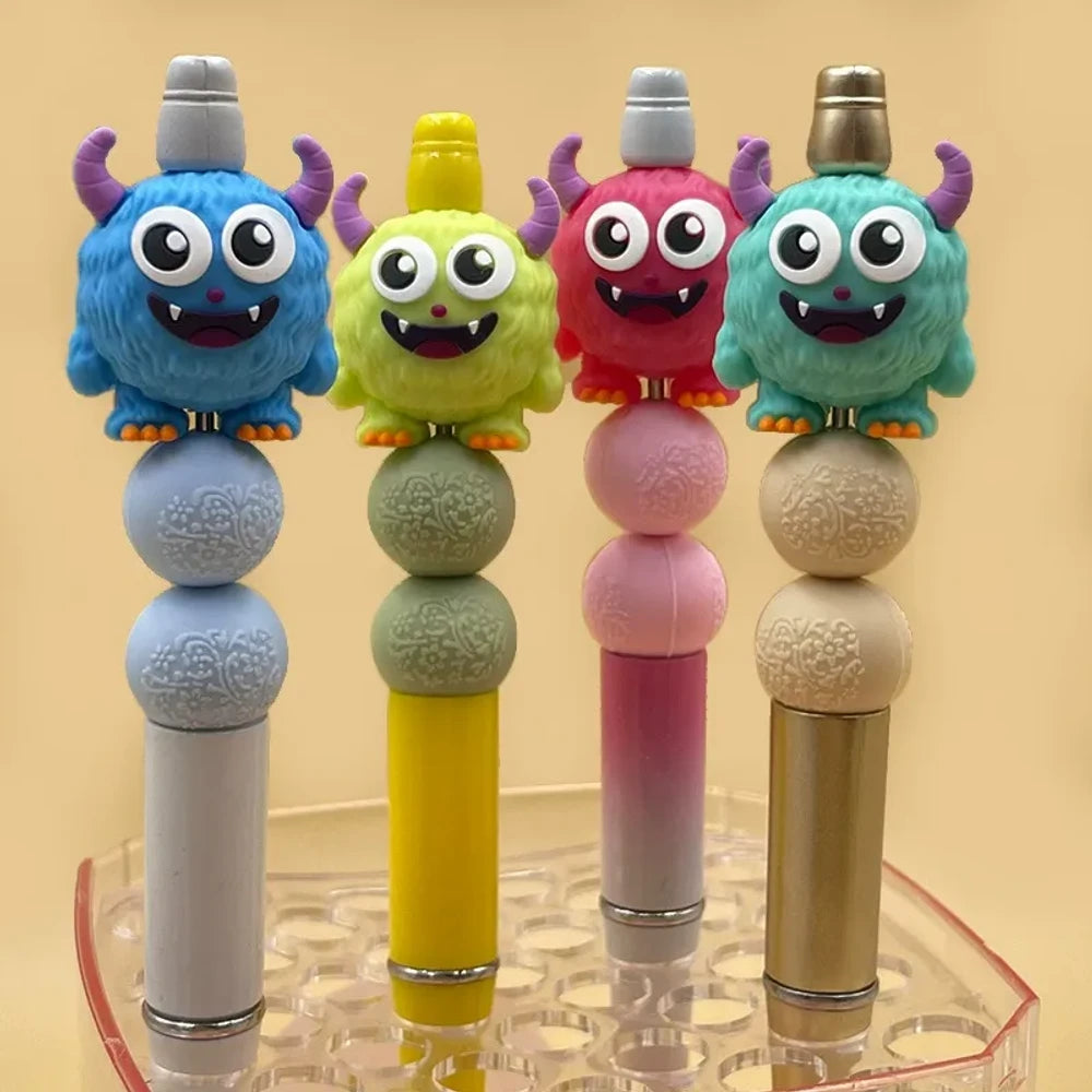 3D Monster Silicone Focal Beads for DIY Keychains Bracelet Pens
