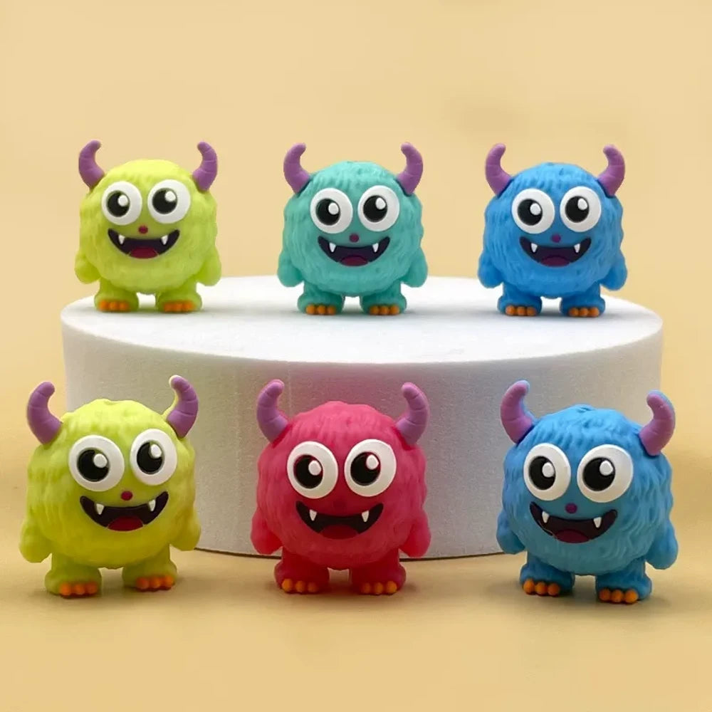 3D Monster Silicone Focal Beads for DIY Keychains Bracelet Pens