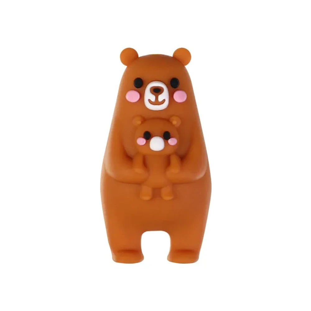 3D Mother's Day Silicone Focal Beads for DIY Pens Keychains