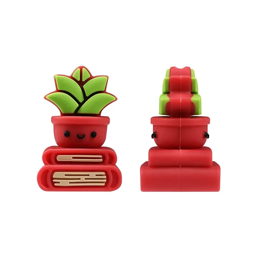 3D Plants Silicone Focal Beads for DIY Pens Keychains