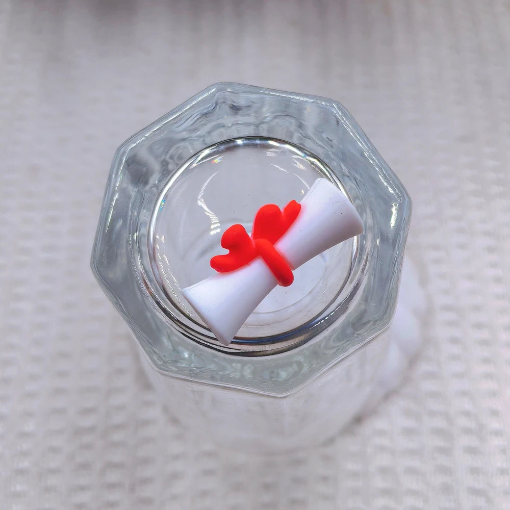 3D School Students and Teachers Series Silicone Focal Beads for DIY Pens Bracelet Keychains