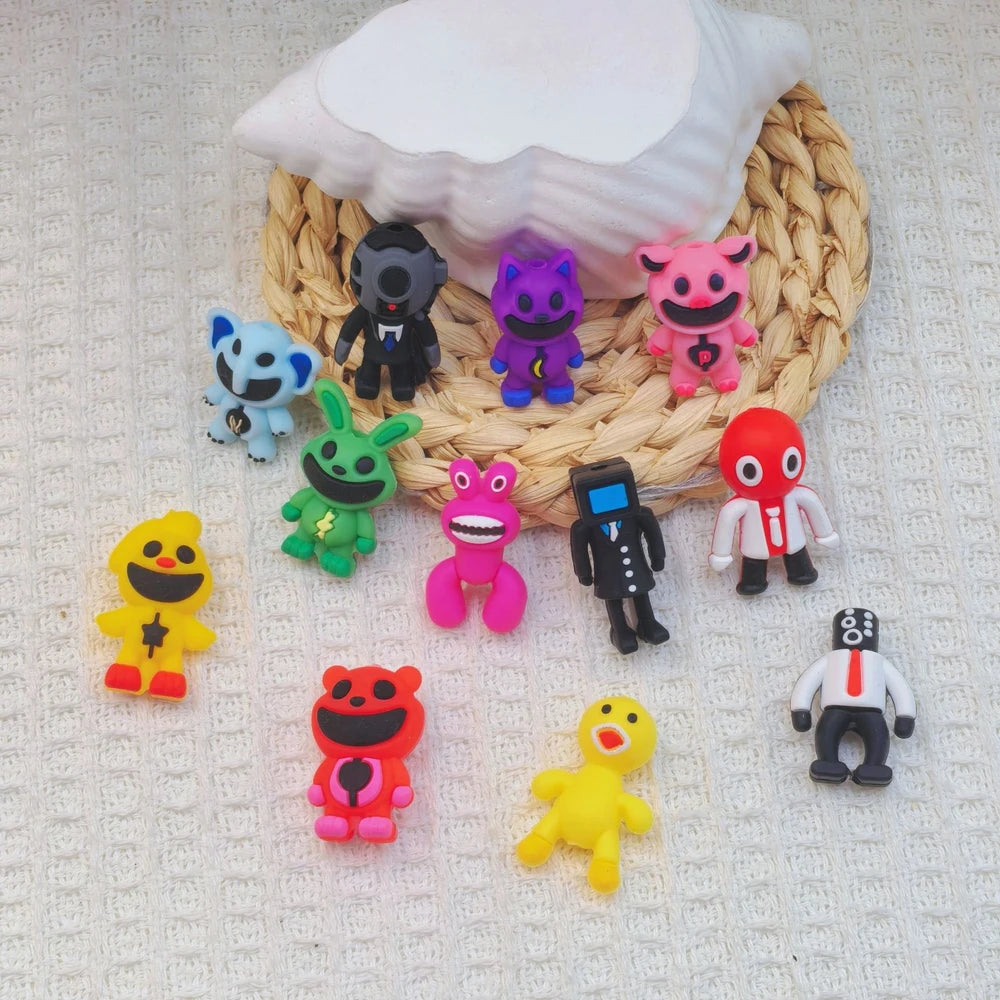 3D Silicone Focal Beads for DIY Pens Bracelet Keychains