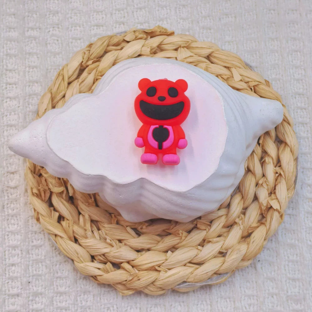 3D Silicone Focal Beads for DIY Pens Bracelet Keychains