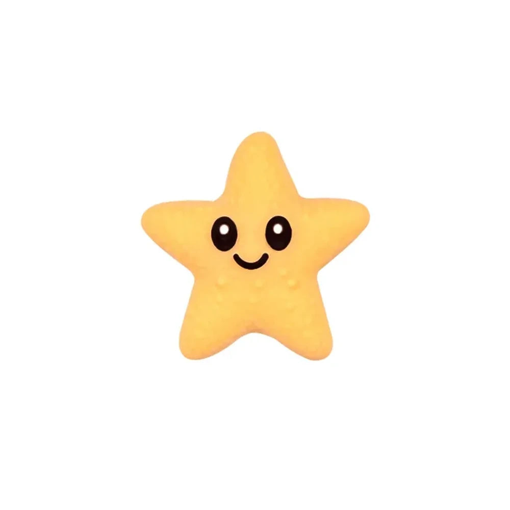 3D Starfish Silicone Focal Beads for DIY Keychains Bracelet Pens