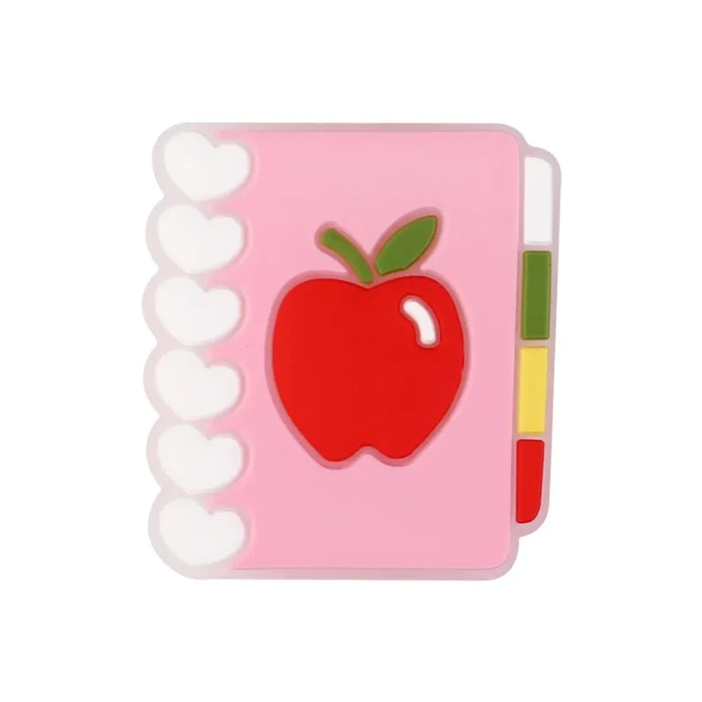 Flatback Stationery Silicone Focal Beads for DIY Pens Keychains