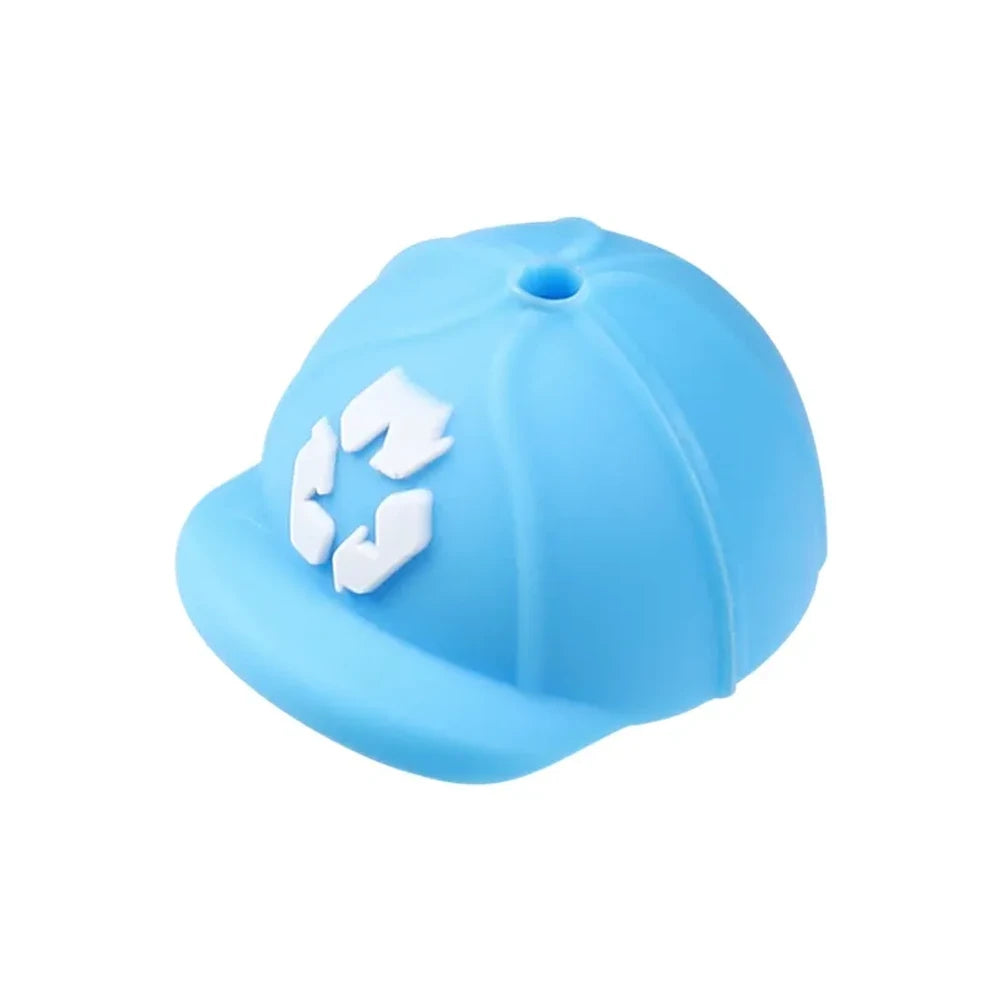3D Trash Can Silicone Focal Beads for DIY Pens Keychains