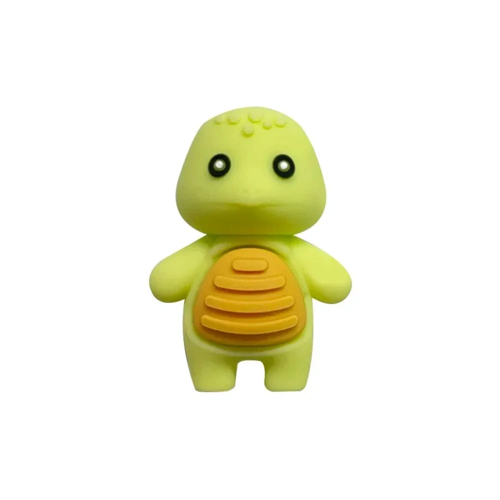 3D Turtle Silicone Focal Beads for DIY Keychains Bracelet Pens