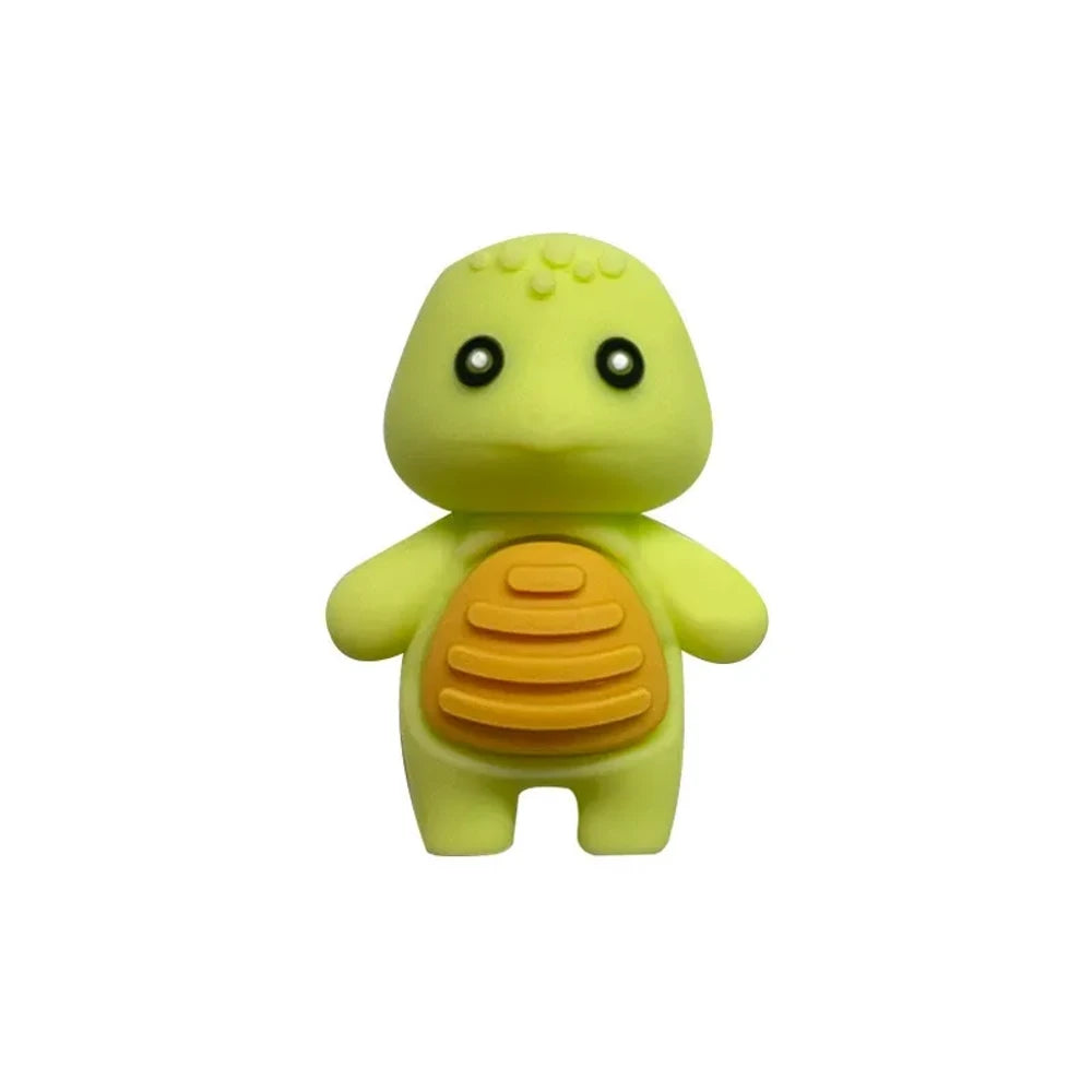 3D Turtle Silicone Focal Beads for DIY Keychains Bracelet Pens