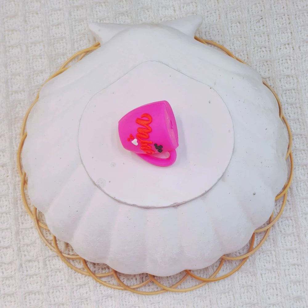 3D Valentine's Day Silicone Focal Beads for DIY Pens Bracelet