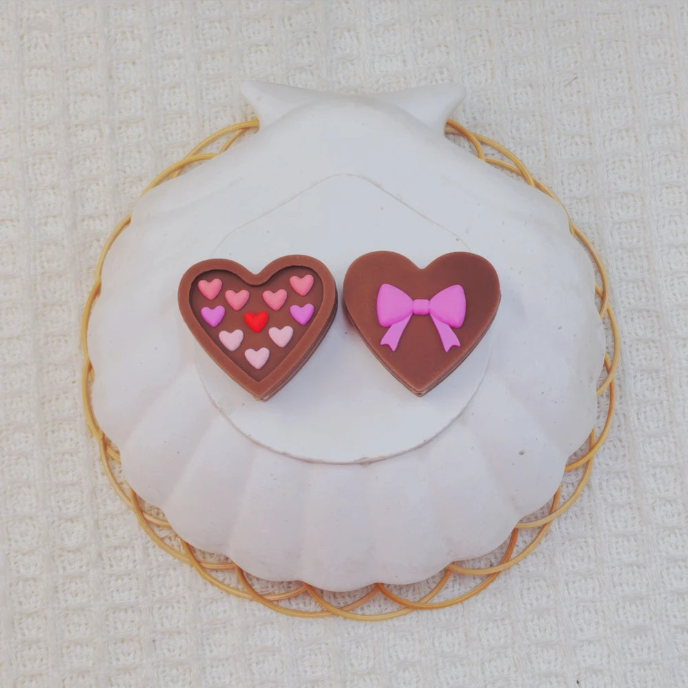 3D Valentine's Day Silicone Focal Beads for DIY Pens Bracelet