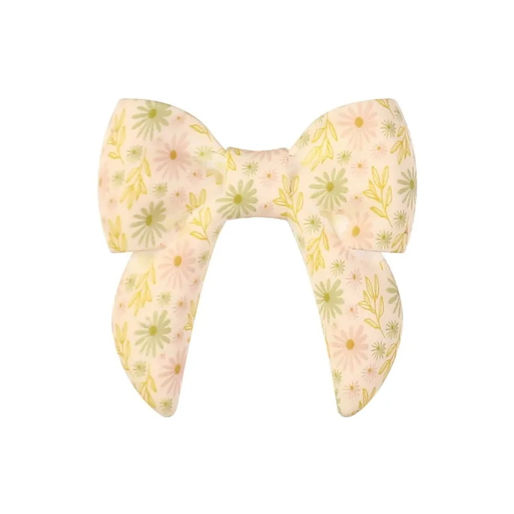 40MM 3D Bowtie Printed Silicone Focal Beads for DIY Pens Keychains