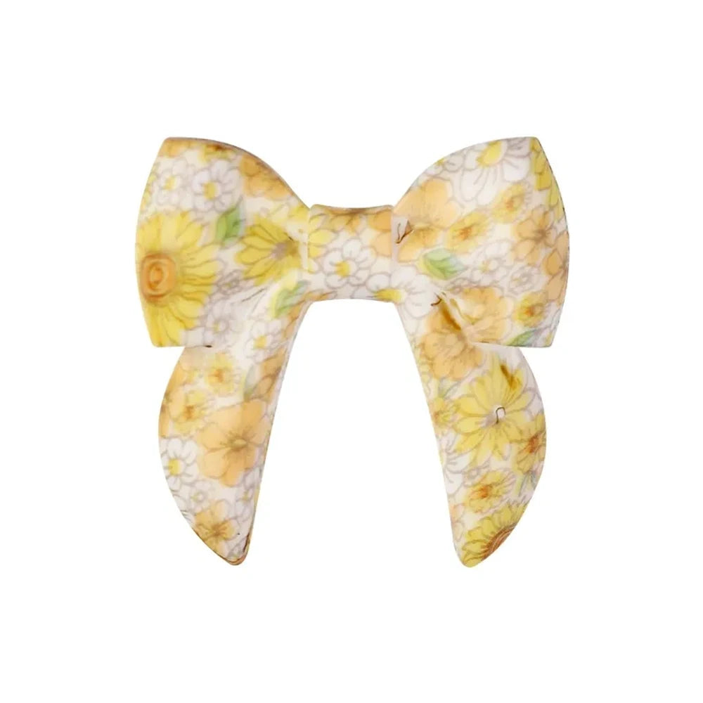 40MM 3D Bowtie Printed Silicone Focal Beads for DIY Pens Keychains