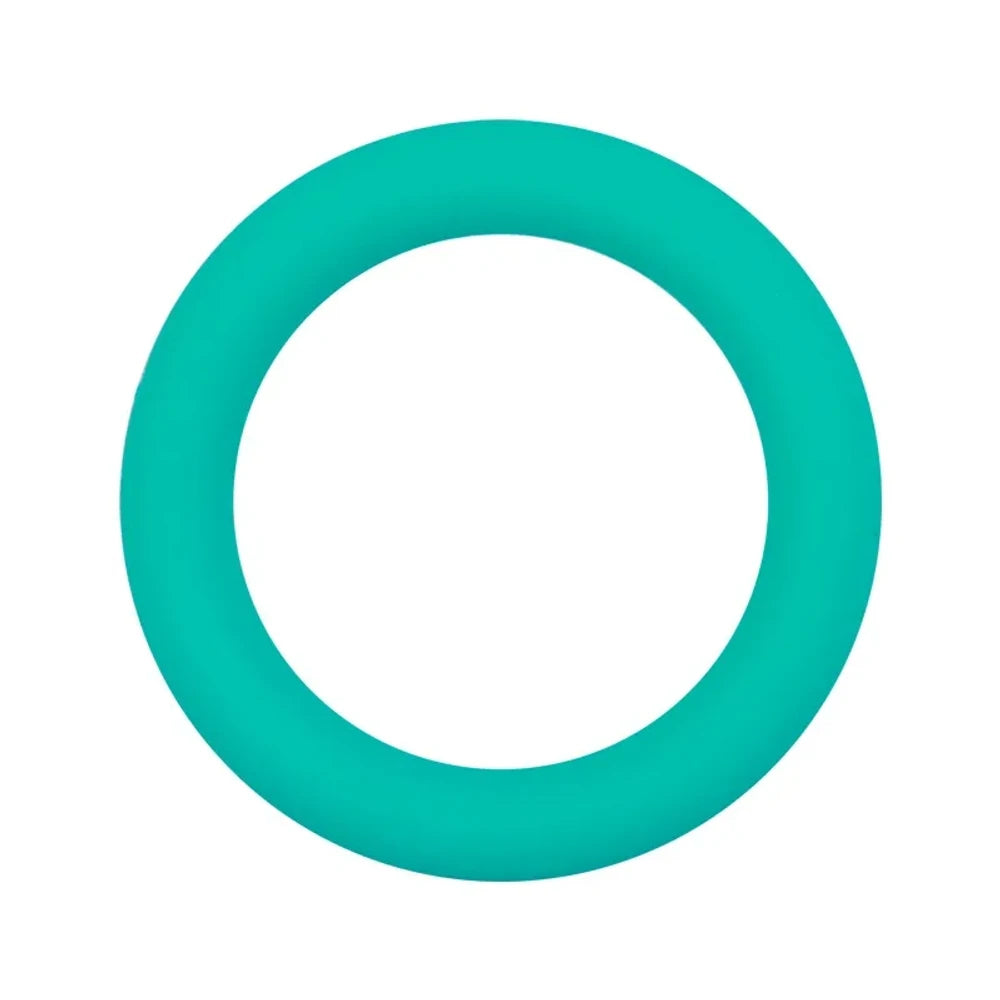 65MM Circular Ring Silicone Focal Beads for DIY Pens Keychains