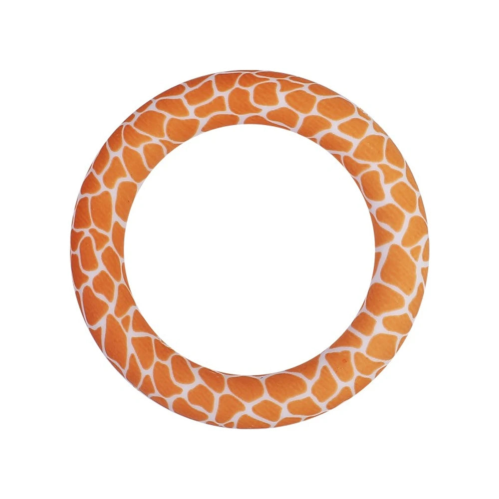 65MM Circular Ring Silicone Focal Beads for DIY Pens Keychains