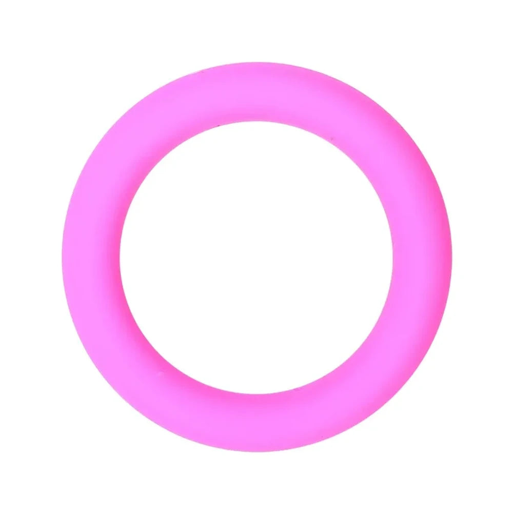 65MM Circular Ring Silicone Focal Beads for DIY Pens Keychains
