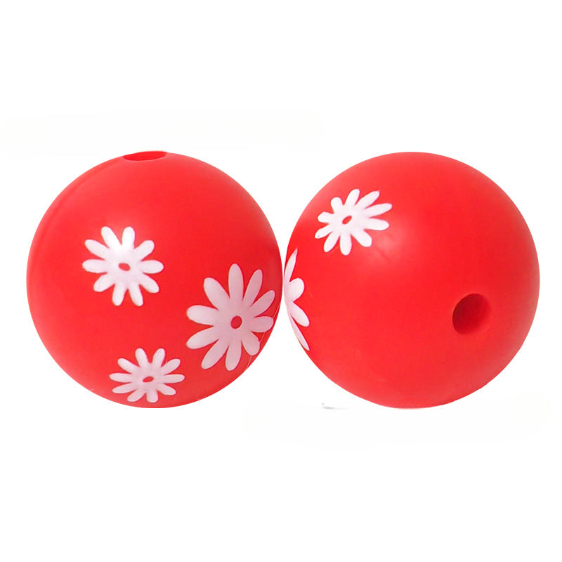 Halloween Silicone Beads DIY Accessories Baby Soothing Teether-50PCS
