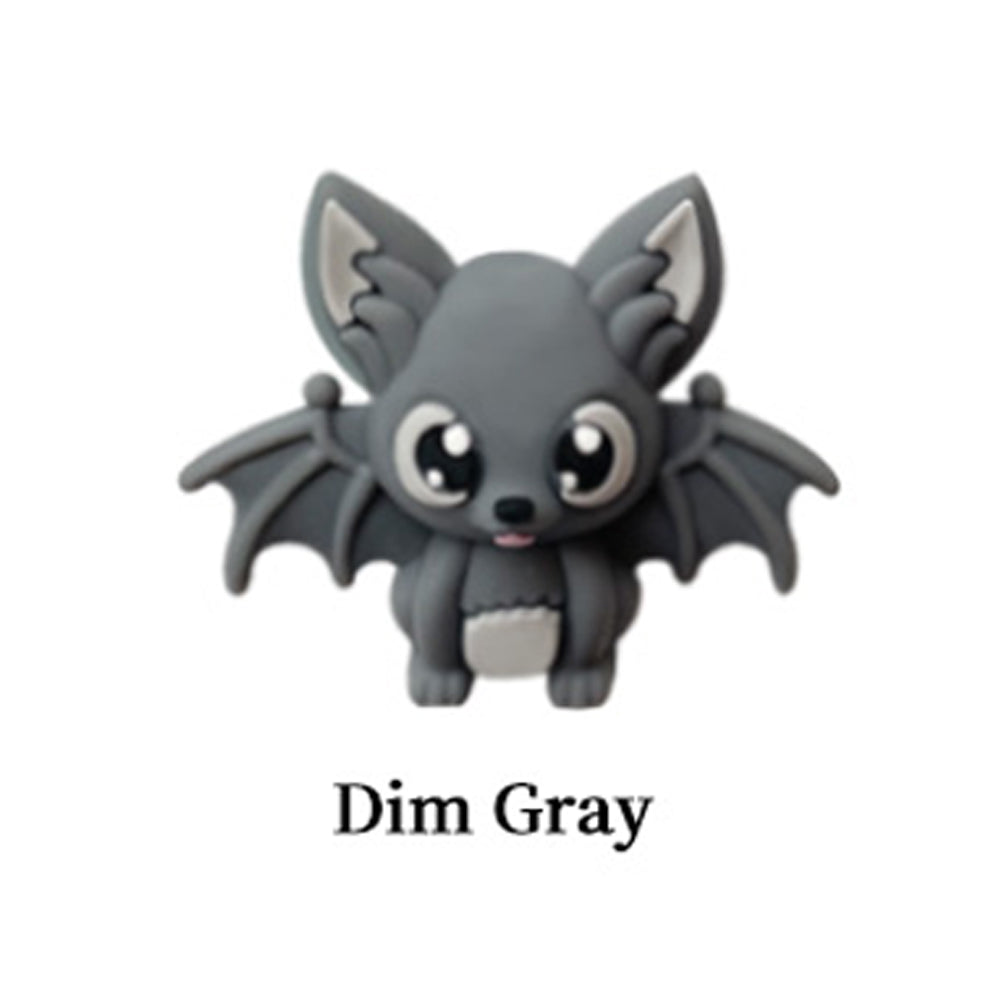 Cartoon Cute Bat Silicone Beads-10PCS