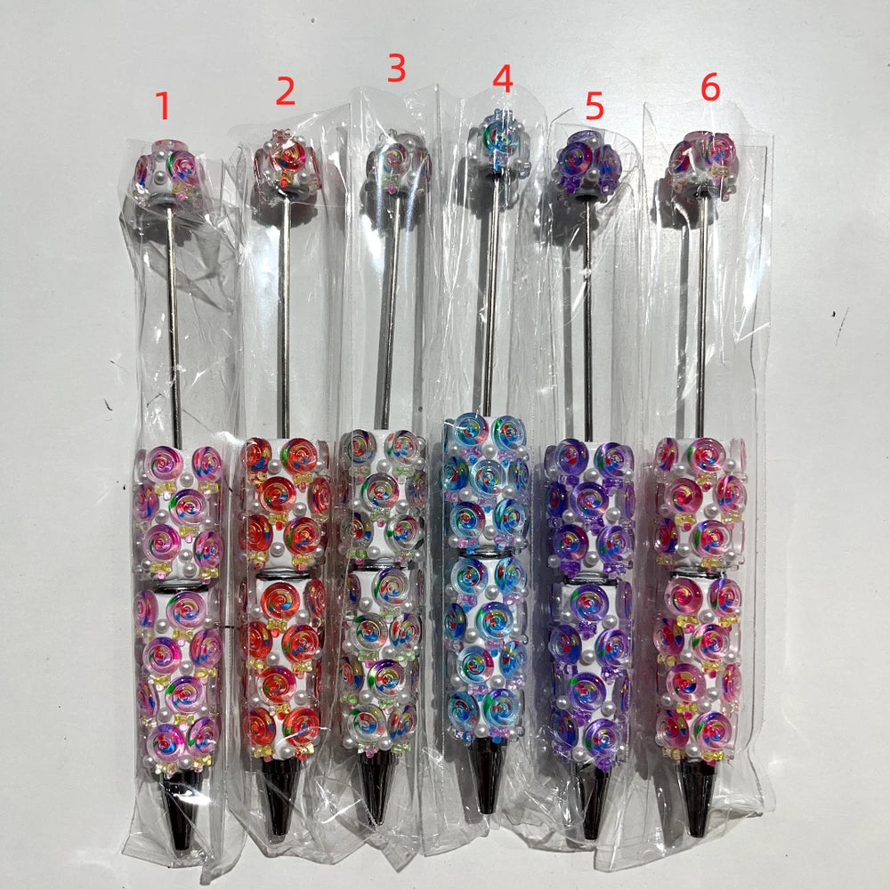 Lollipop Beadable Clay Pens